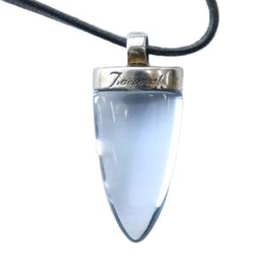 トリバルネックレス アクセサリー ペンダント ロゴ 青 ブルー GY18 /MQ
