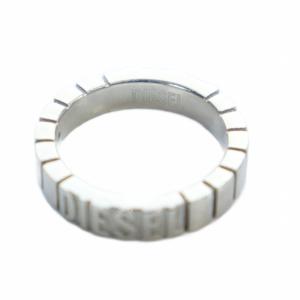 DIESEL 指輪 リング アクセサリー ステンレススチール 9 19号 シルバー色 GY18 /MQ