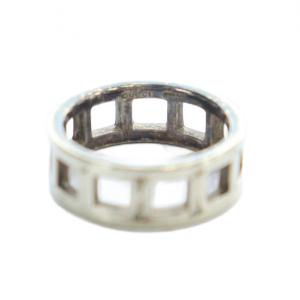 GUCCI 指輪 リング アクセサリー ロゴ Silver925 12号 シルバー色 GY18 /MQ OH