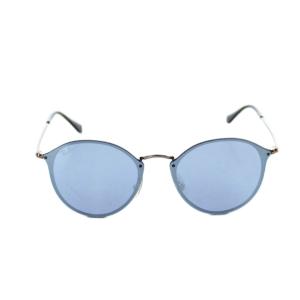 Ray-Ban BLAZE ROUND ブレイズラウンド サングラス ラウンドシェイプ メタルフレーム ブルーレンズ 5914