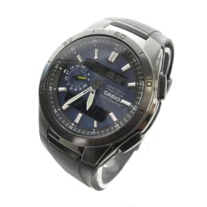 CASIO WVA-M650 腕時計 ウォッチ アナデジ タフソーラー ロゴ 黒 ブラック GY18 /MQ