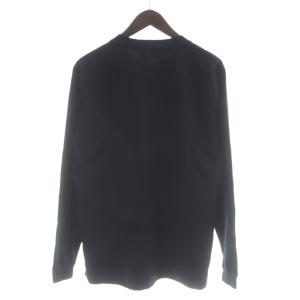 TATRAS 24AW DELICIMO デリシモ Tシャツ 長袖 ロンT カットソー 1 S 黒 ブラック MTAT24A8274-M