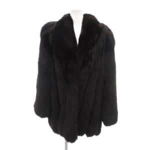 金サガ ファーコート ブラック