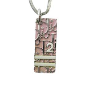 ネックレス アクセサリー ペンダント トロッター シルバー色 ピンク GY18 /MQ OH