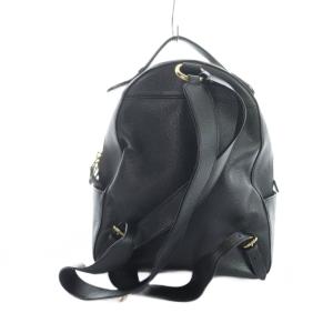 COACH 35608 リュックサック デイバッグ バックパック レザー ロゴ 黒 ブラック GY11 /MQ