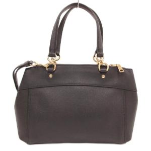 COACH F25395 ハンドバッグ ショルダー レザー ロゴ グレー /JS GY11