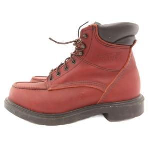 RED WING 202 ワークブーツ USA製 7.5 ブラウン