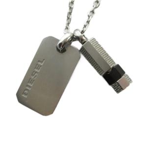 ネックレス アクセサリー ブレイブ ペンダント ロゴ シルバー色 GY18 /MQ