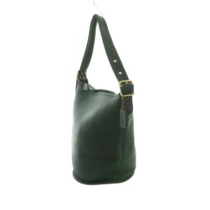 COACH オールドコーチ USA製 0888 328 ショルダーバッグ ダークグリーン