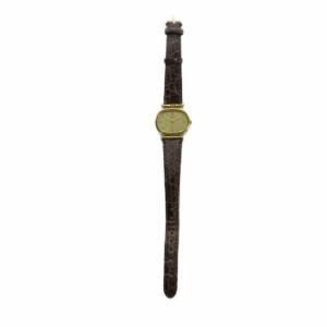SEIKO 2320-5400 腕時計 ウォッチ クォーツ レザーベルト ゴールド色 GY18 /MQ