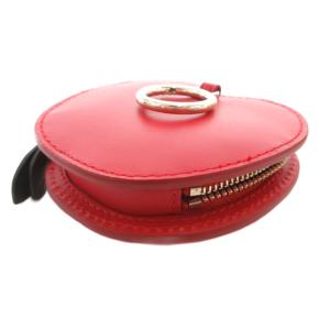 kate spade new york 小銭入れ コインケース リンゴモチーフ レザー リング 赤 レッド K4564 /FF GY18
