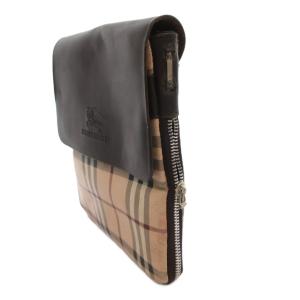 BURBERRY ショルダーバッグ ノバチェック ブラック ベージュ