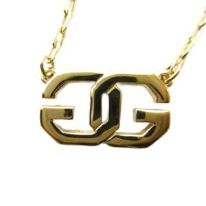 ネックレス アクセサリー ペンダント ロゴ ゴールド色 GY18 /MQ