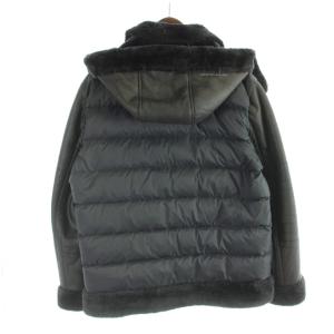 CASTELBAJAC ダウンジャケット 切替 48 黒 ブラック 21310-116 /MW GY18