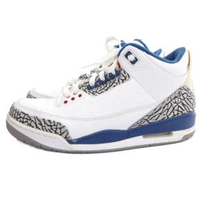 136064-104  AIR JORDAN 3 RETRO スニーカー 28cm ホワイト