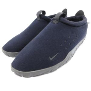 AIR MOC TECH FLEECE エアモック テックフリース シューズ 28cm 紺 ネイビー 834591-010