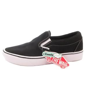 タグ付き COMFY CUSH SLIP スニーカー シューズ ローカット 28 黒 ブラック VN0A3WMDVNE
