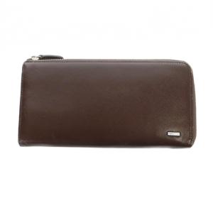 吉田カバン 110-02927 SHEEN シーン 長財布 ウォレット レザー ロゴ L字ファスナー 茶
