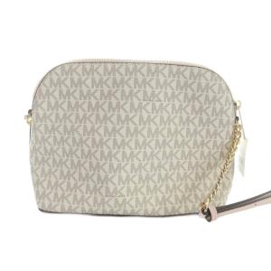MICHAEL KORS ジェットセットトラベル 35F1GTVC6B ショルダーバッグ 斜めがけ ロゴ MKシグネチャー 白 ホワイト