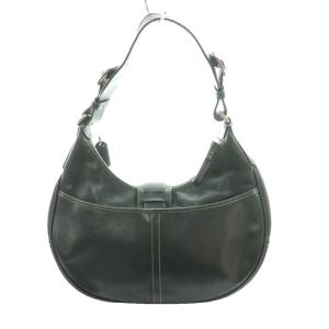 COACH ワンショルダーバッグ レザー 黒 ブラック /SS OS GY18