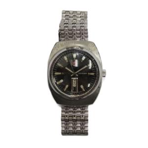 RADO 11814 腕時計 ウォッチ 自動巻き カレンダー付き デイト 黒文字盤 シルバー色 GY11 /MQ