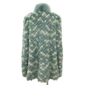 SAGA MINK 金サガ CHIE ROYAL LINNAHEN リバーシブルコート ミンクファー 38