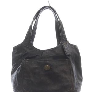 COACH トートバッグ レザー ハンドバッグ 茶色 ブラウン 11012 /SR GY11