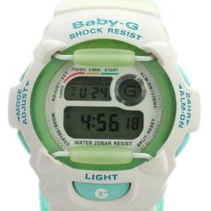 BG-370 Baby-G 腕時計 ウォッチ クォーツ デジタル 白 ホワイト 緑 グリーン GY18