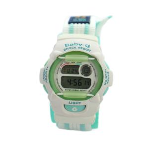 CASIO BG-370 Baby-G 腕時計 ウォッチ クォーツ デジタル 白 ホワイト 緑 グリーン GY18