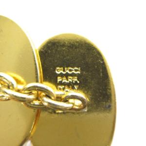 GUCCI カフスボタン アクセサリー ロゴ インターロッキング ゴールド色 シルバー色 GY18 /MQ OH