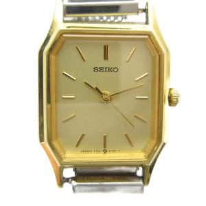 SEIKO ヴィンテージ 腕時計 ゴールド 2個セット クォーツ 7321-6260 腕時計 ウォッチ クォーツ ロゴ ゴールド色 GY18 /MQ（2026