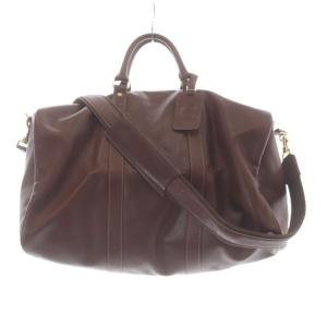 Longchamp ボストンバッグ レザー ショルダーバッグ ハンドバッグ 2way 茶色 ブラウン /SR GY11