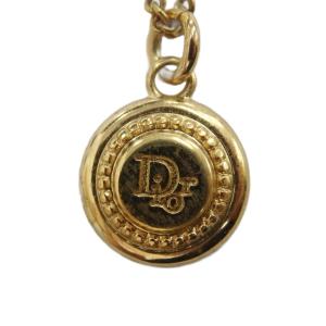 ネックレス アクセサリー ペンダント ロゴ ラウンド ゴールド色 GY18 /MQ OH