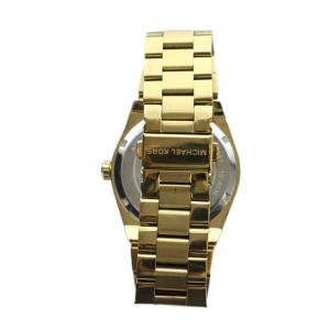 MICHAEL KORS MK-5894 腕時計 ウォッチ クォーツ ローマン 青文字盤 ゴールド色 GY18 /MQ