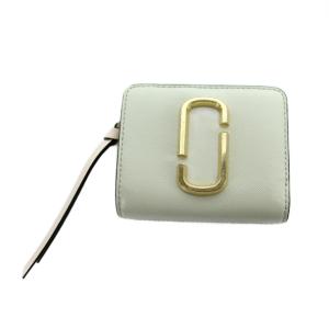 二つ折り財布 ウォレット レザー ロゴ ゴールド金具 マルチカラー GY11 /MQ