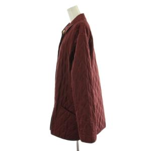 BURBERRY LONDON ステンカラーコート ジャケット 茶 ブラウン キルティング ノバチェック 長袖 ミドル丈 /PP GY1