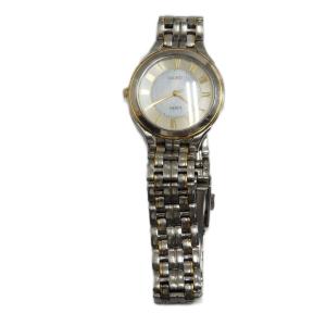 SEIKO V181-0AC0 DOLCE ドルチェ 腕時計 ウォッチ ソーラー シェル文字盤 ローマン ロゴ シルバー色