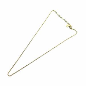 Christian Dior ネックレス アクセサリー チェーンのみ ロゴ ゴールド色 GY18 /MQ OH