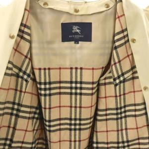 BURBERRY LONDON ステンカラーコート 裏ノバチェック 46 ベージュ FR119-711-42 /DF GY18