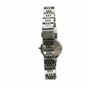 YVES SAINT LAURENT 5421-H10058Y 腕時計 ウォッチ クォーツ 黒文字盤 ロゴ シルバー色 GY18 /MQ
