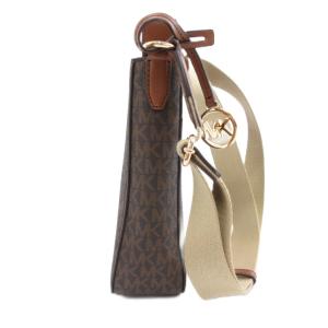 MICHAEL KORS ショルダーバッグ PVC ロゴ 総柄 茶 ブラウン 35S4GTVC5B /JS GY18