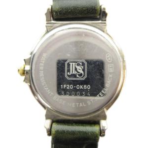 SEIKO クレスタ CRESTA 1F20-0K60 腕時計 ウォッチ クォーツ ラウンド レザーベルト ゴールド色