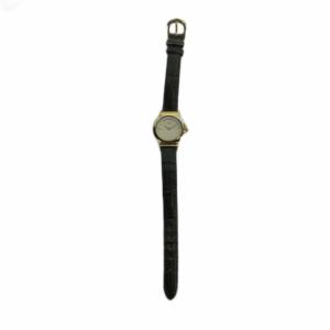 SEIKO クレスタ CRESTA 1F20-0K60 腕時計 ウォッチ クォーツ ラウンド レザーベルト ゴールド色