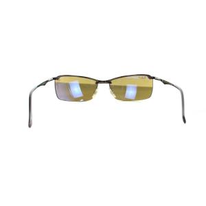Ray-Ban RB3359 サングラス 眼鏡 めがね ロゴ ハーフリム 茶 ブラウン GY18 /MQ