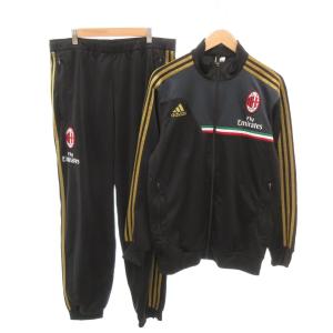 セットアップ ジャージ トラックジャケット パンツ ロゴ ACM Fly Emirates XO 黒 ブラック
