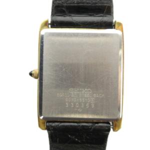 SEIKO 6030-5510 ドルチェ 腕時計 ウォッチ クォーツ レザーベルト ゴールド色 GY18 /MQ