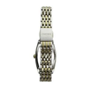 SEIKO セイコー-V117-0DD0 EXCELINE 腕時計 クォーツ 石付き スクエア