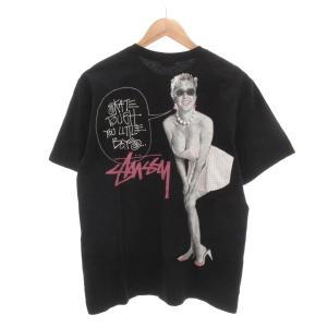 SKATE TOUGH TEE Tシャツ カットソー 半袖 ロゴ バックプリント M 黒 ブラック /YJ