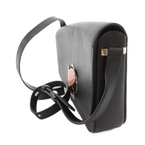 kate spade new york ニコラ ショルダーバッグ クロスボディ 斜め掛け レザー ロゴ ハート ターンロック 紺 ネイビー /FF