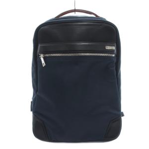 美品 エピッド3 リュックサック バックパック ロゴ 紺 ネイビー /YJ GY18